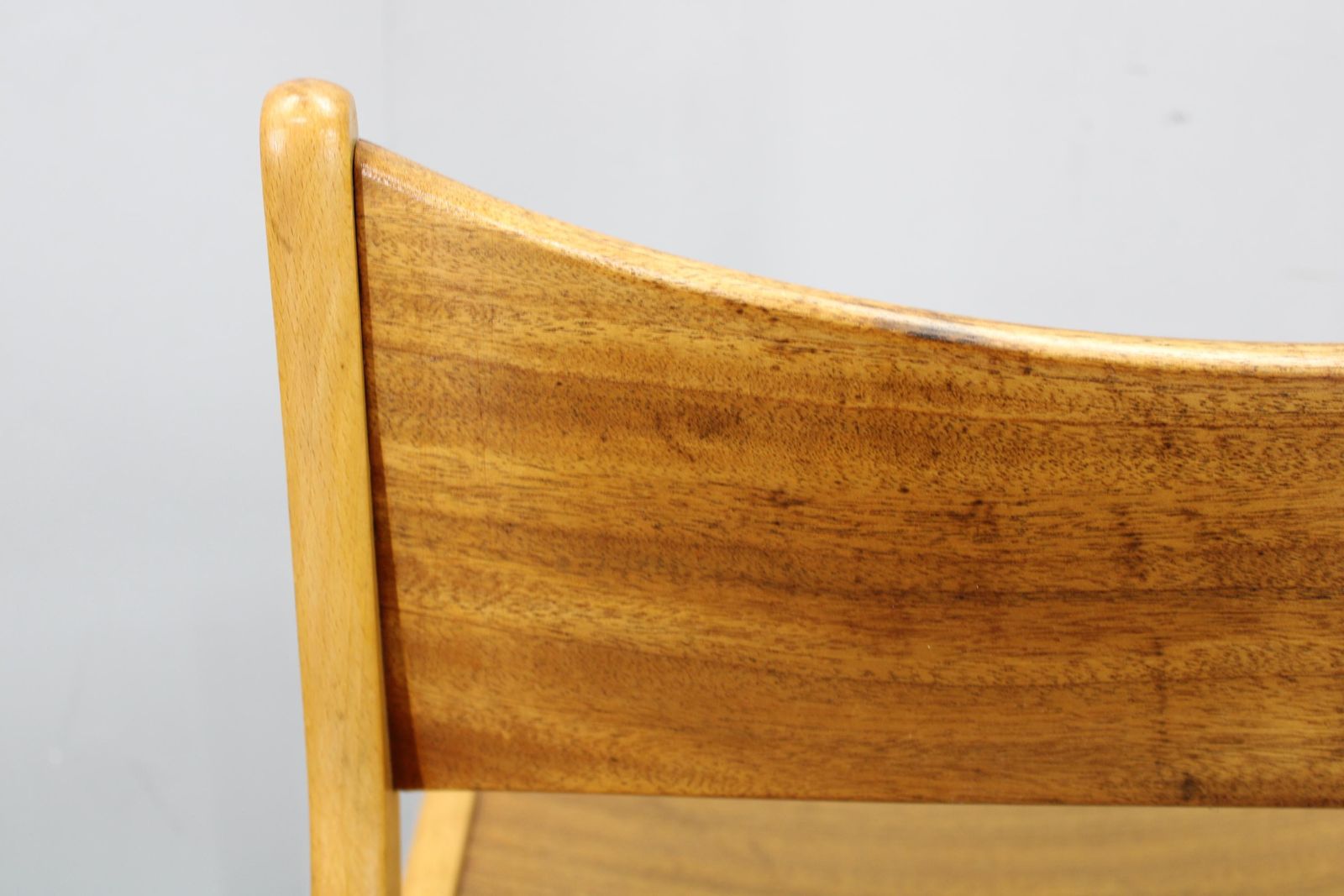 photo for sale Mid Century Danish Dining Chairs In Afzélie And Beech, Set Of Four