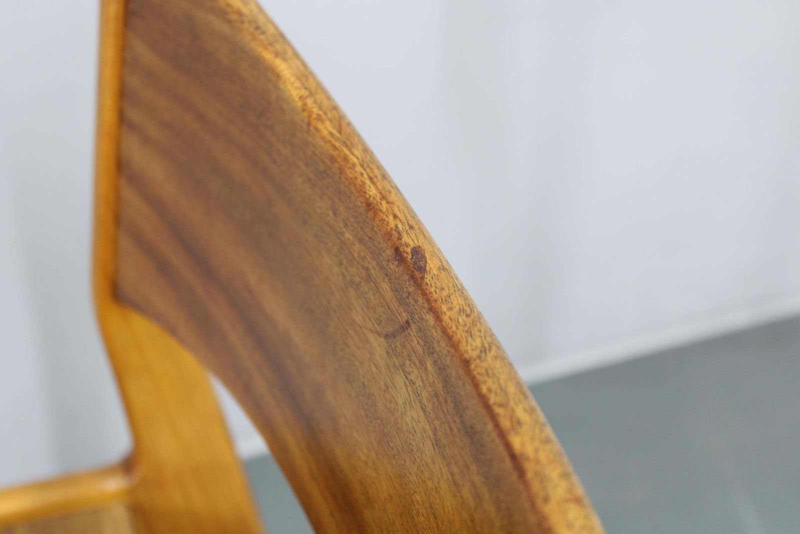 1219.0 Mid Century Danish Dining Chairs In Afzélie And Beech, Set Of Four photo