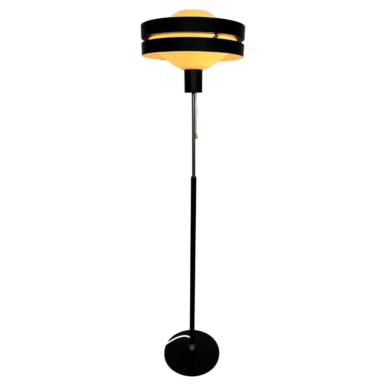 Mid Century Ce Age Floor Lamp Saturn, Jaroslav Bejvl, Kamenicky Senov, 1970s