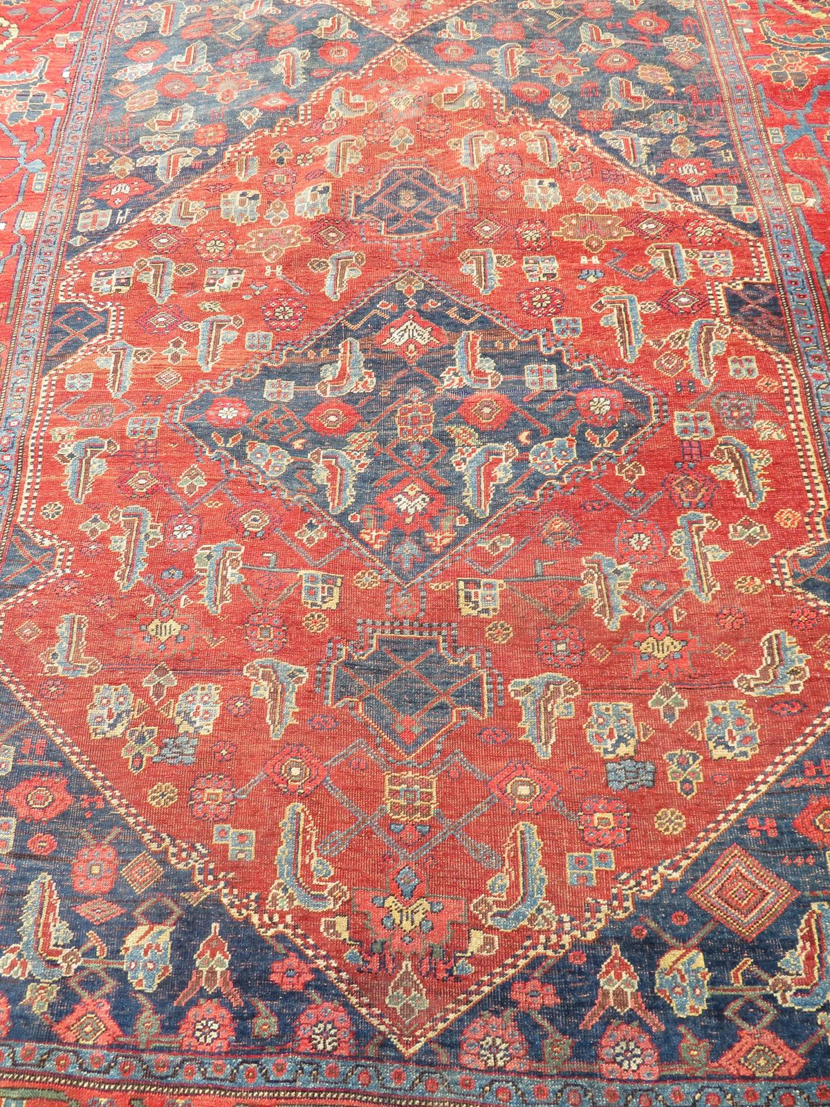 Antique Kurdish Kelleh Carpet. 536cm X 234cm. photo buy