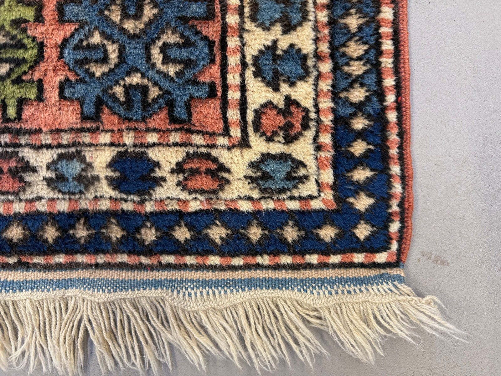 Turkish Kazak Rug 270x166 Cm Vintage Carpet, Tribal Handwoven Large 2526 photo vintage