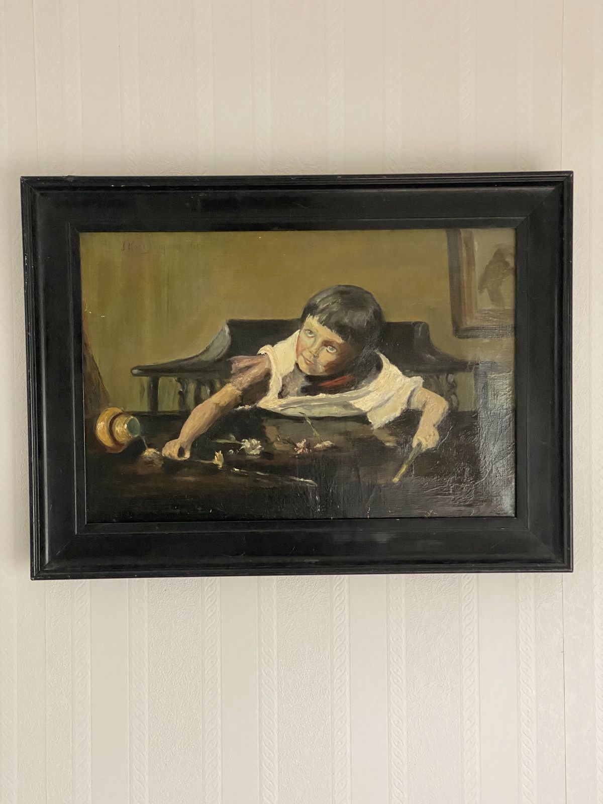 John Knox Ferguson Scottish Artist 1885 photo furniture