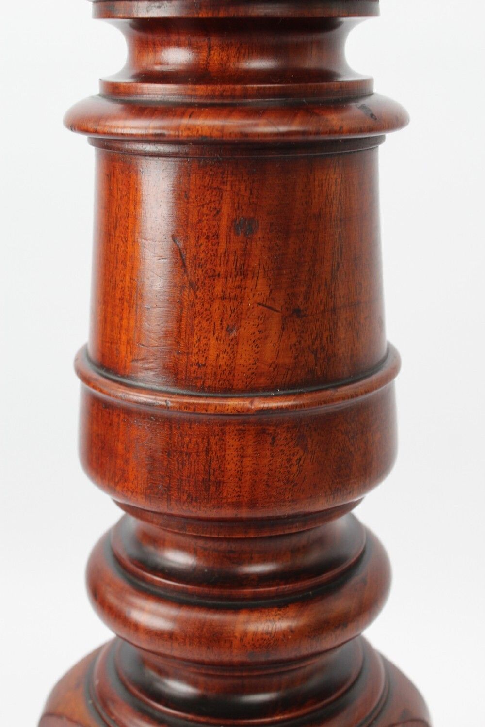 photo furniture Tall Victorian Mahogany Torchere
