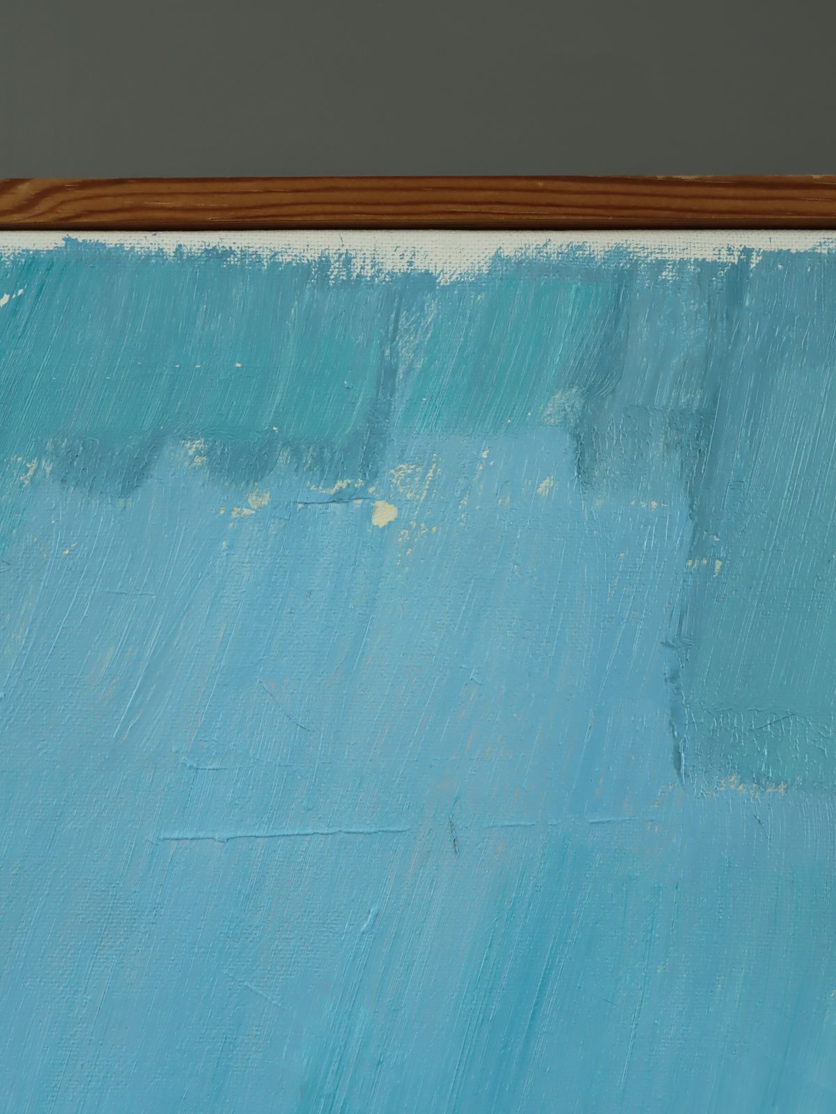 photo vinterior Blue Divide Oil Painting, 1970s