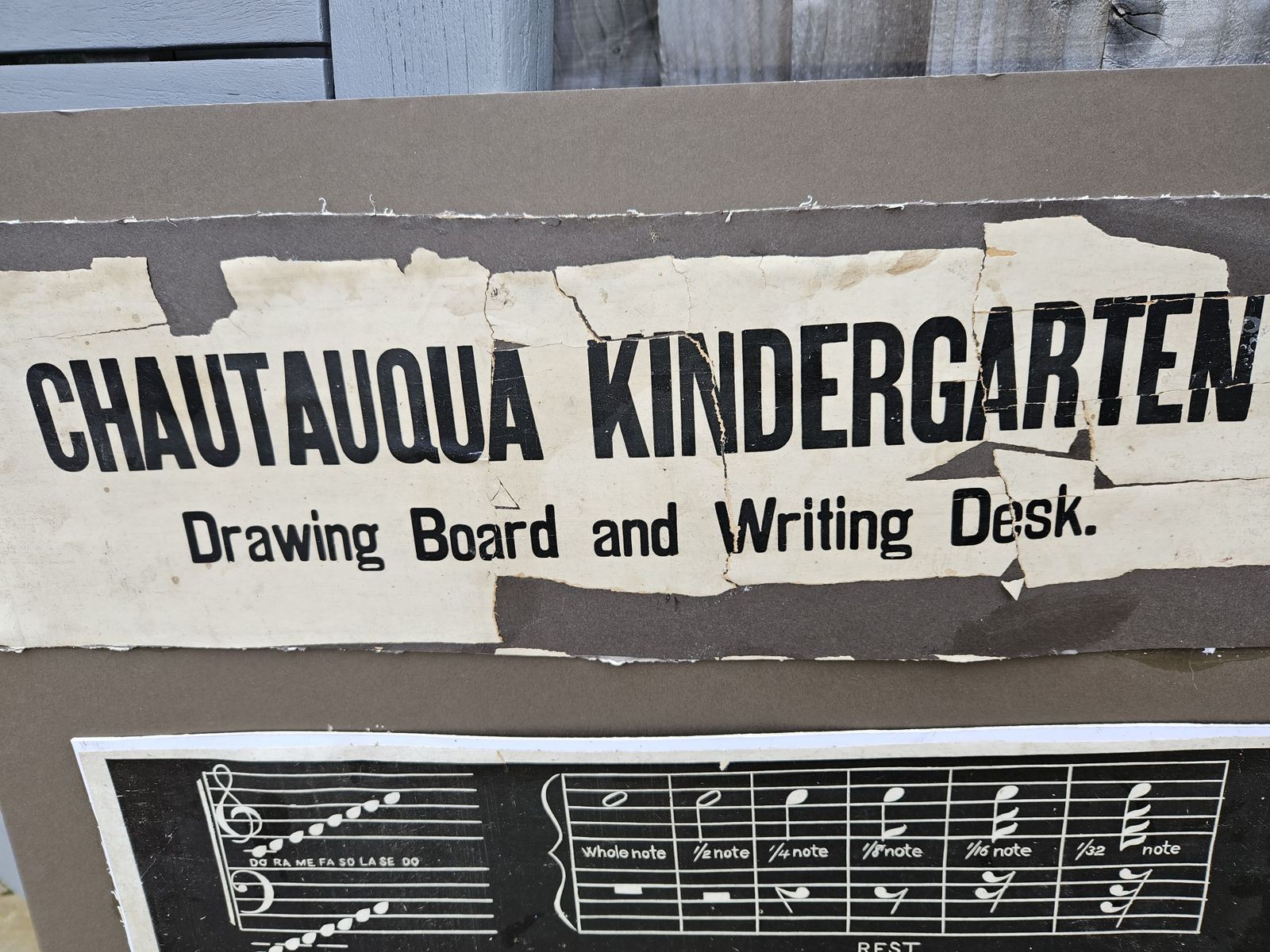 Antique Blackboard Teaching Aids Circa 1900 Mounted & Framed X 22 photo buy