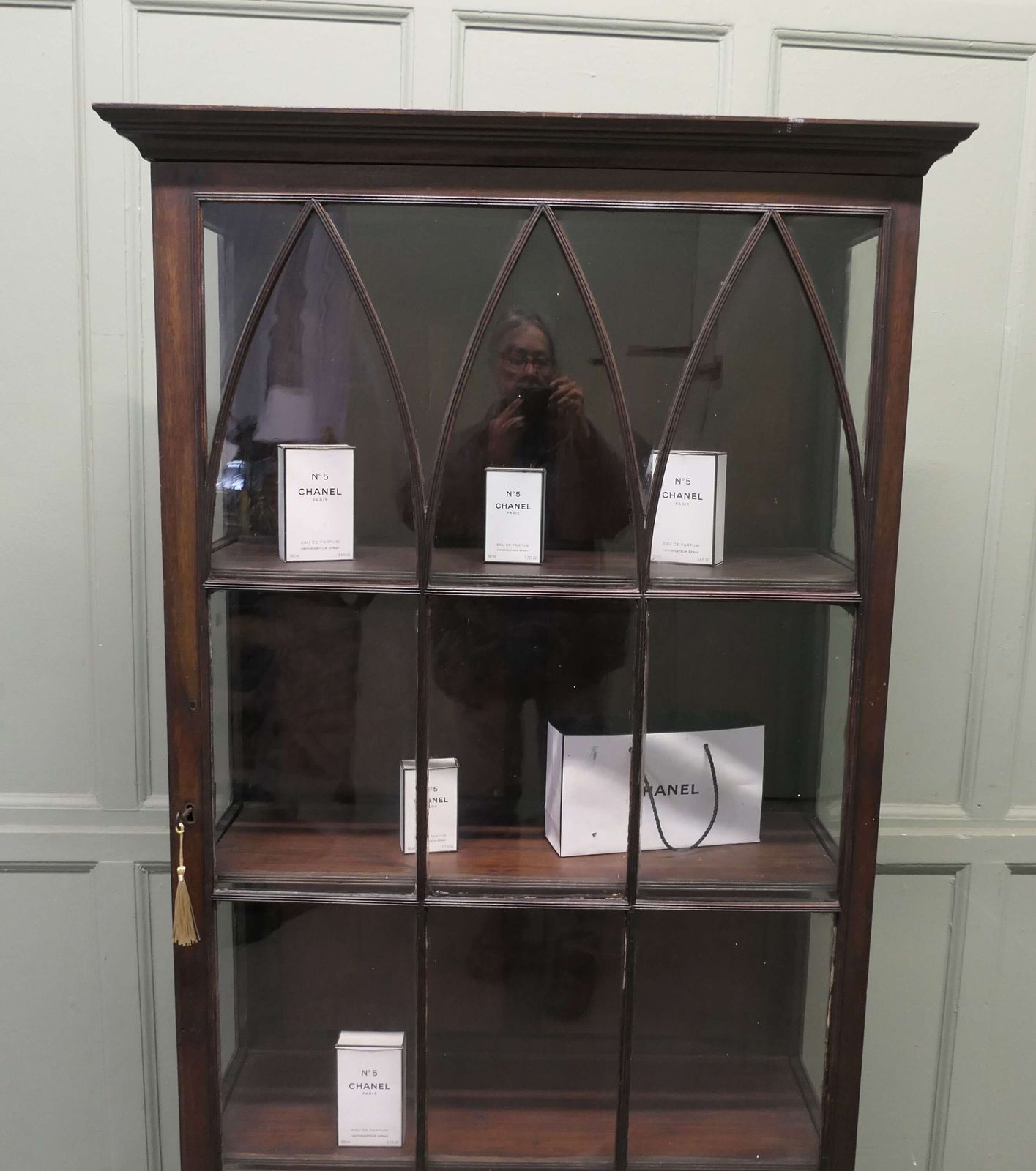 Early 19th Century Bookcase, Display Cabinet An Excellent Quality Piece photo vinterior
