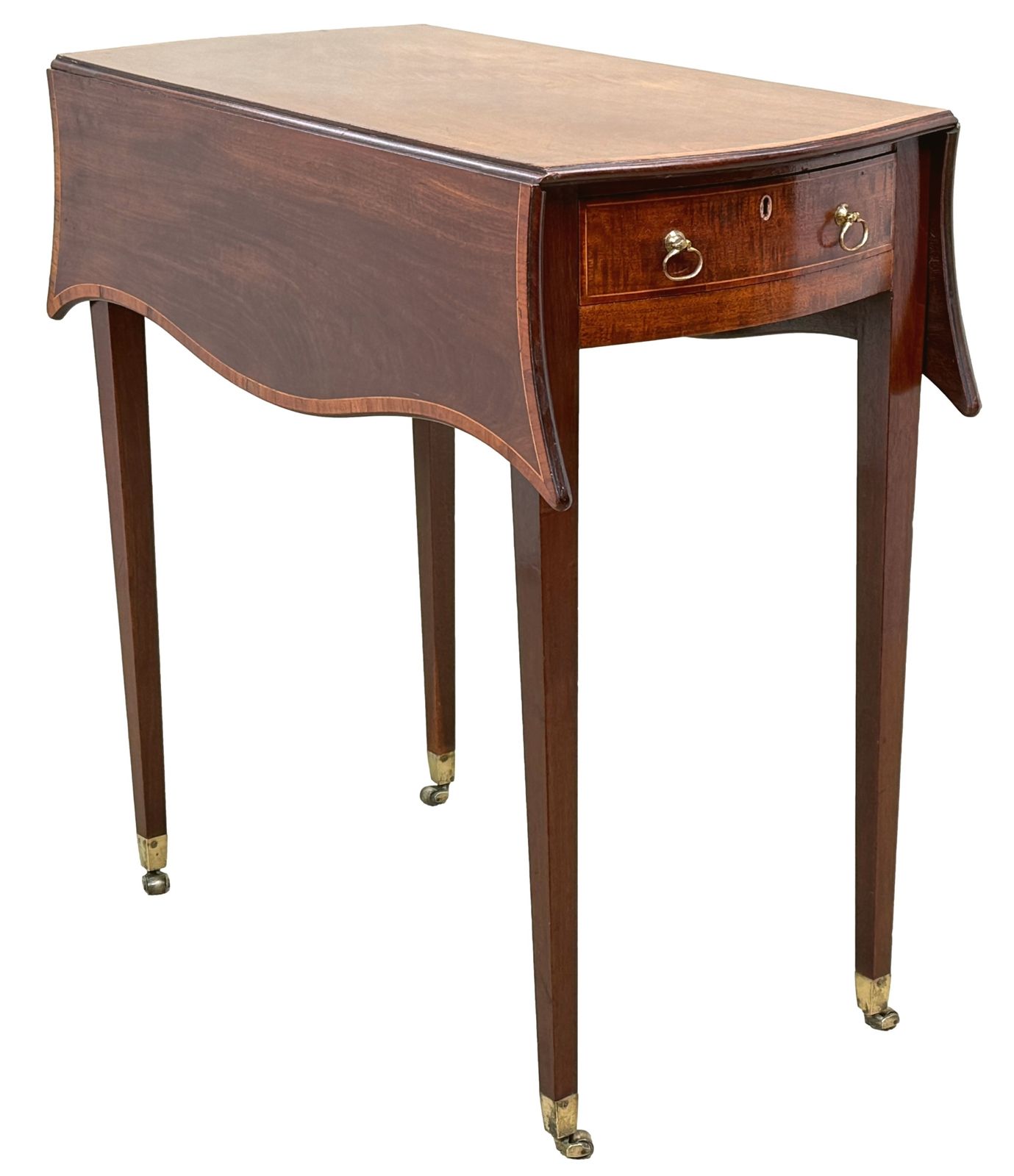 Georgian 18th Century Hepplewhite Baby Pembroke Table (England, Circa 1780) photo buy