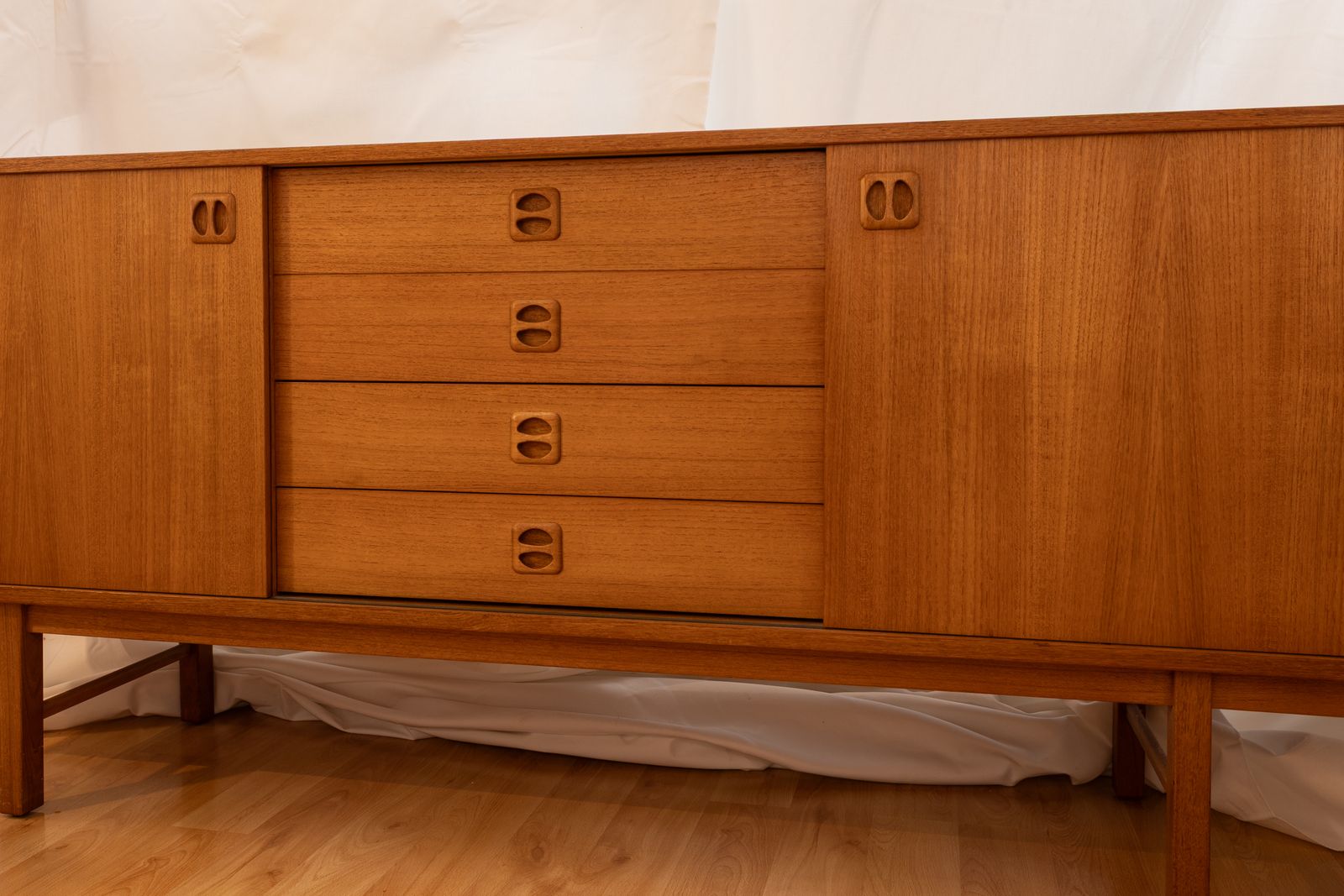Rare 1960s Ikea Klippan Korsør Sideboard In Teak – Scandinavian Modern