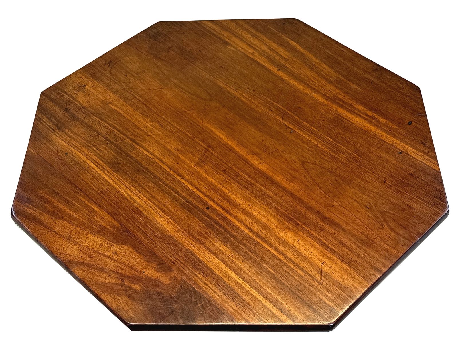 Georgian Mahogany Octagonal Wine Table (England, Circa 1760) photo vinterior