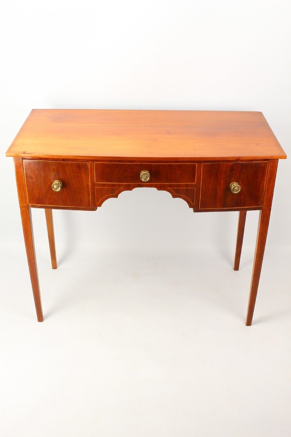 Antique Georgian Inlaid Mahogany Desk
