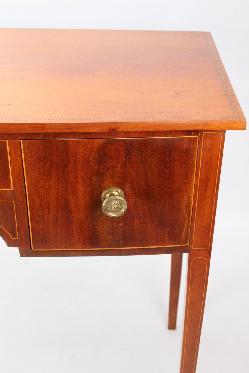 Antique Georgian Inlaid Mahogany Desk photo buy