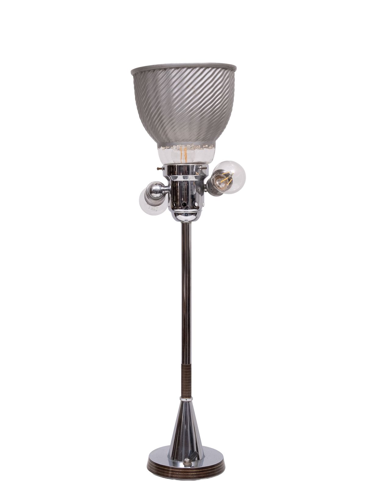 Art Deco Table Lamp By Wmf Ikora, Brass And Copper, 1920s