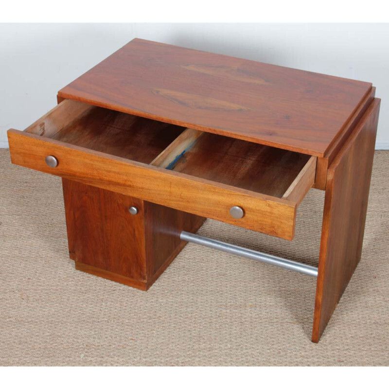 Modernist Wooden Desk, Dating From The 1940s photo buy
