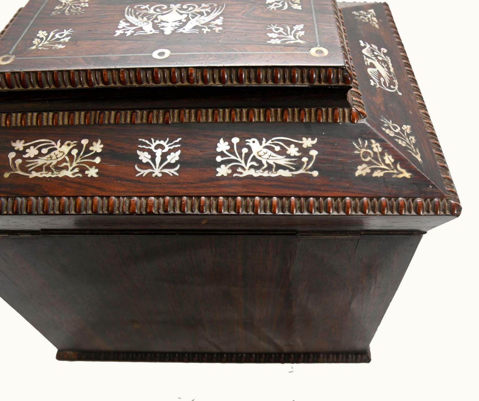 photo buy Victorian Collectors Cabinet Mother Of Pearl Jewellery Chest 1880