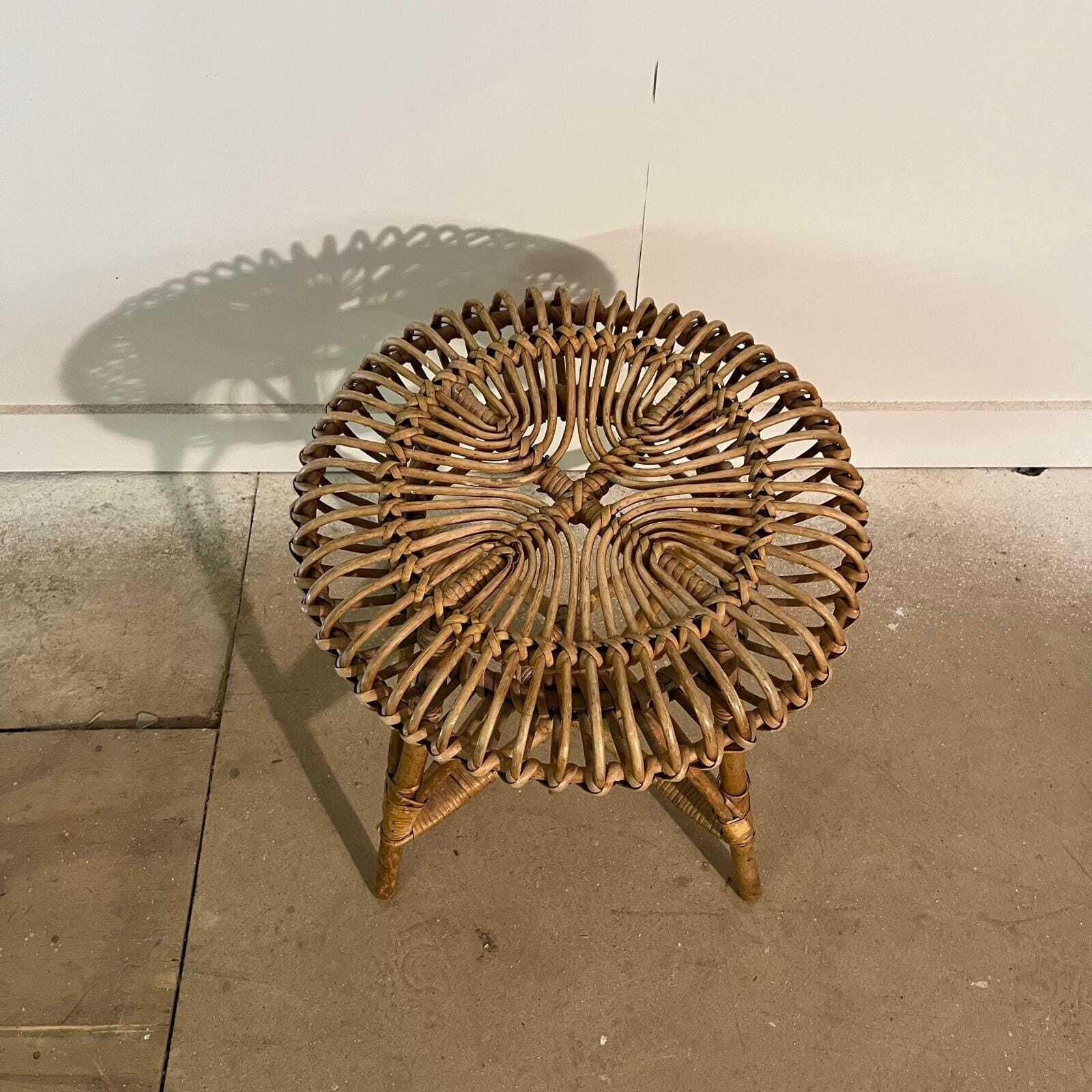 Franco Albini Bamboo Stool Bamboo photo vinterior