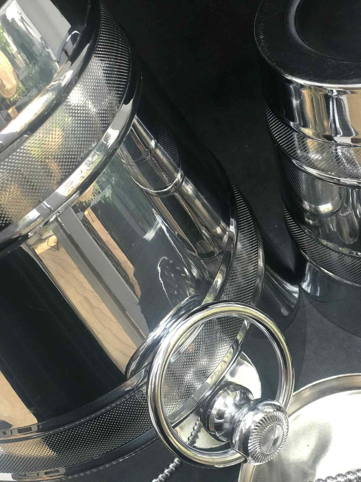 Letang Remy Champagne Bucket & Ice Bucket Set: French Stainless Steel Barware photo vinterior