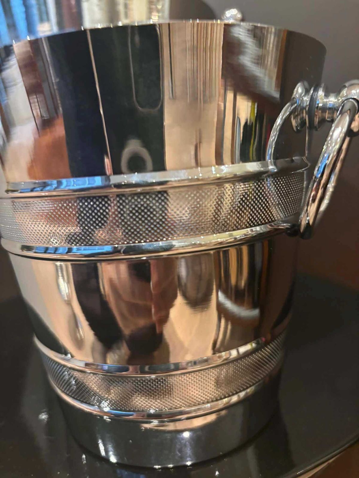 photo vinterior Letang Remy Champagne Bucket & Ice Bucket Set: Frans Roestvrijstalen Barware