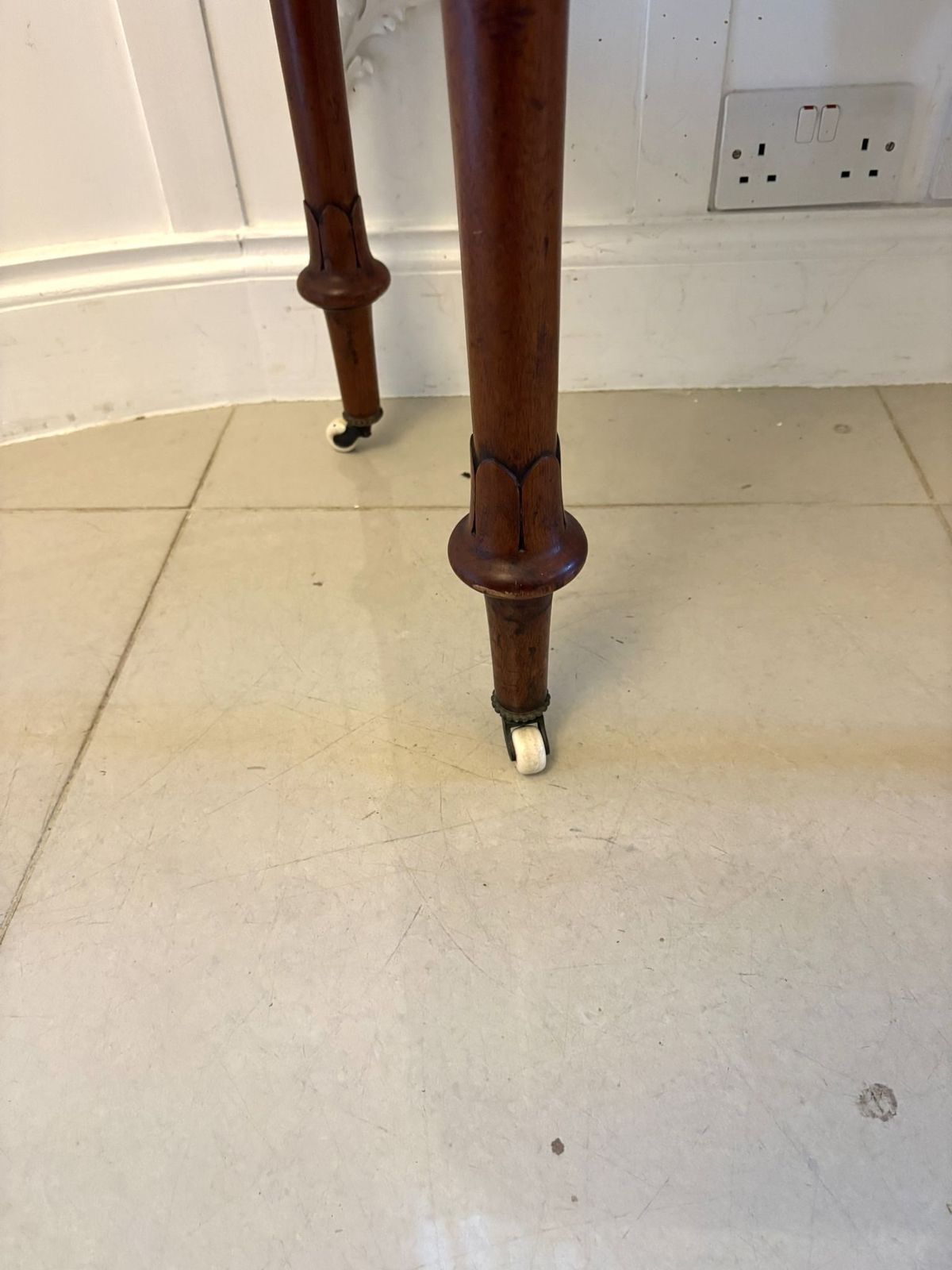 Antique 19th Century Burr Walnut Side Table With Ormolu Mounts And Inlay photo vinterior