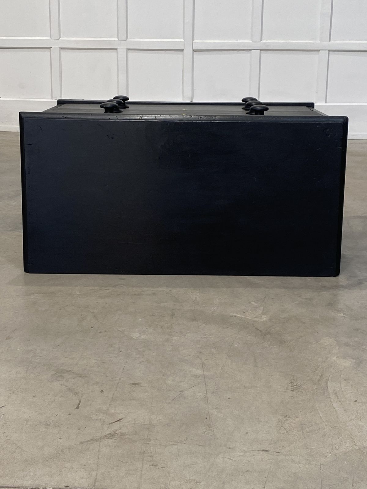 Small Pine Ebonised Chest Of Drawers photo 422.0