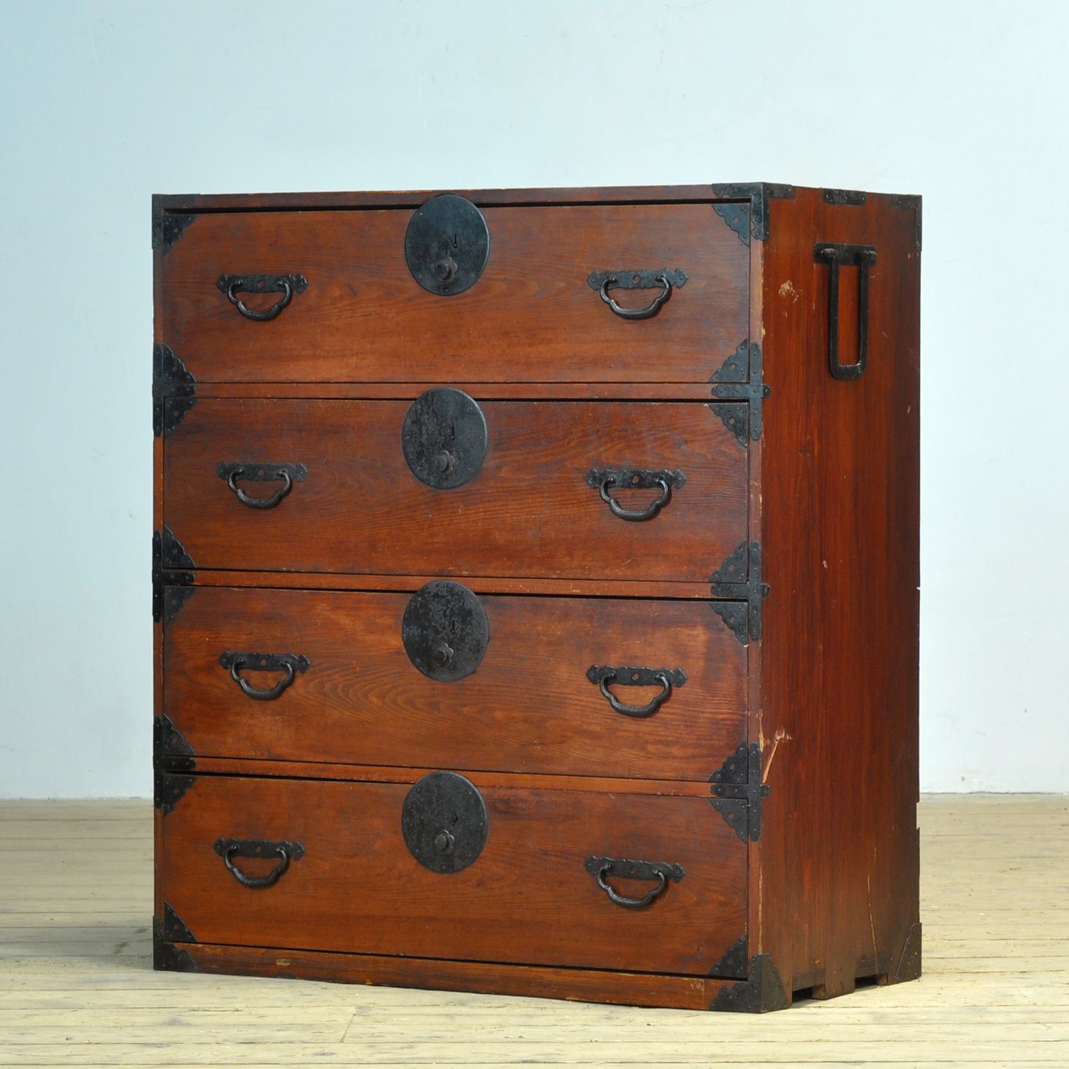 Japanese Tansu Chest Of Drawers, Circa 1870 photo for sale