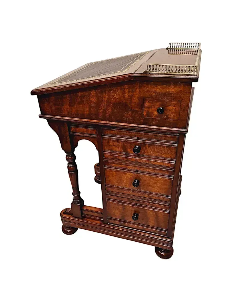 A Very Fine Fully Restored 19th Century Davenport Stamped 'Gillows Of Lancaster' photo buy
