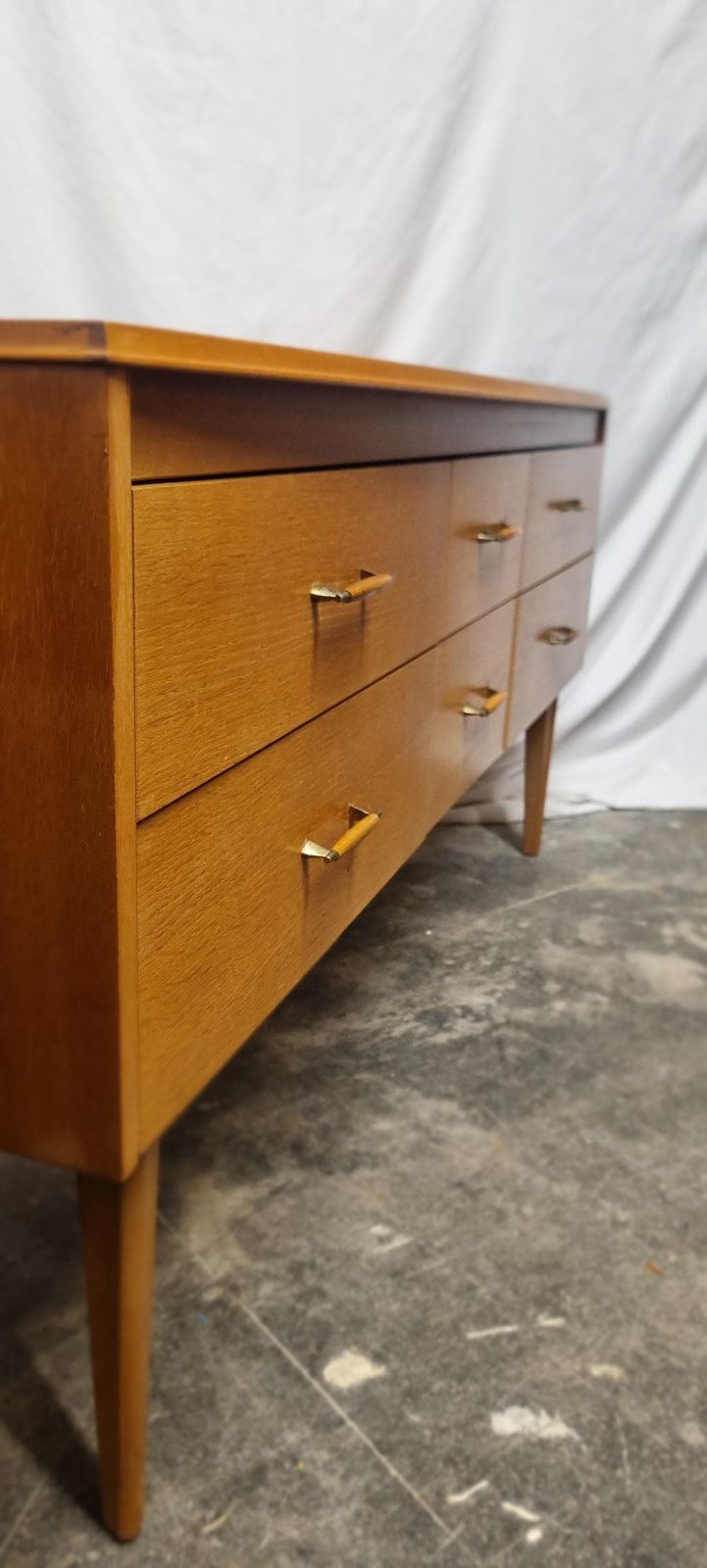 Lebus Mid Century Sideboard/Chest Of Drawers photo vintage