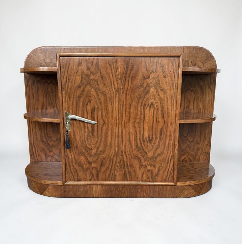 A Quality Art Deco French Cabinet photo Furniture