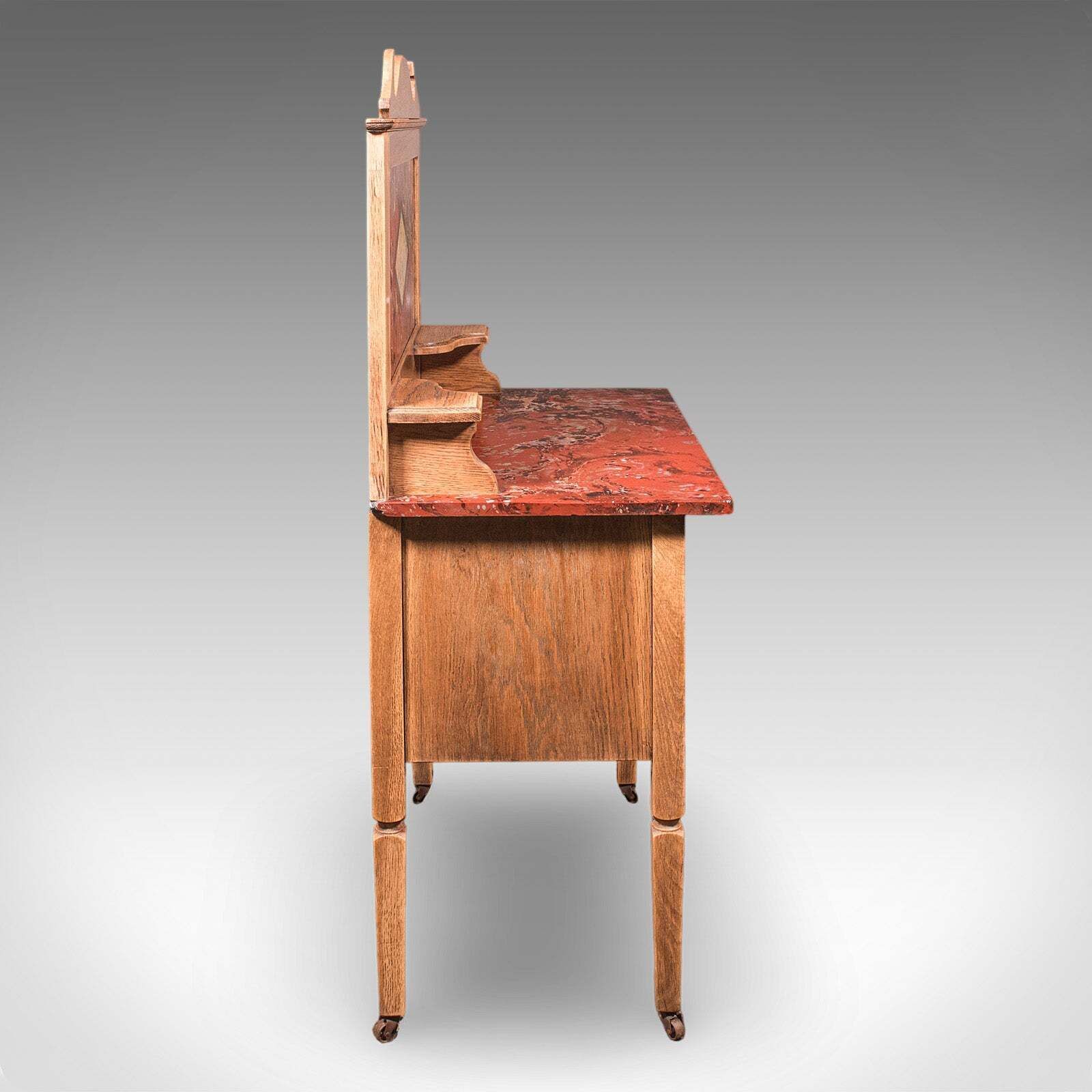 Antique Washstand, English, Pine, Dressing Table, Country House, Edwardian, 1910 photo Furniture