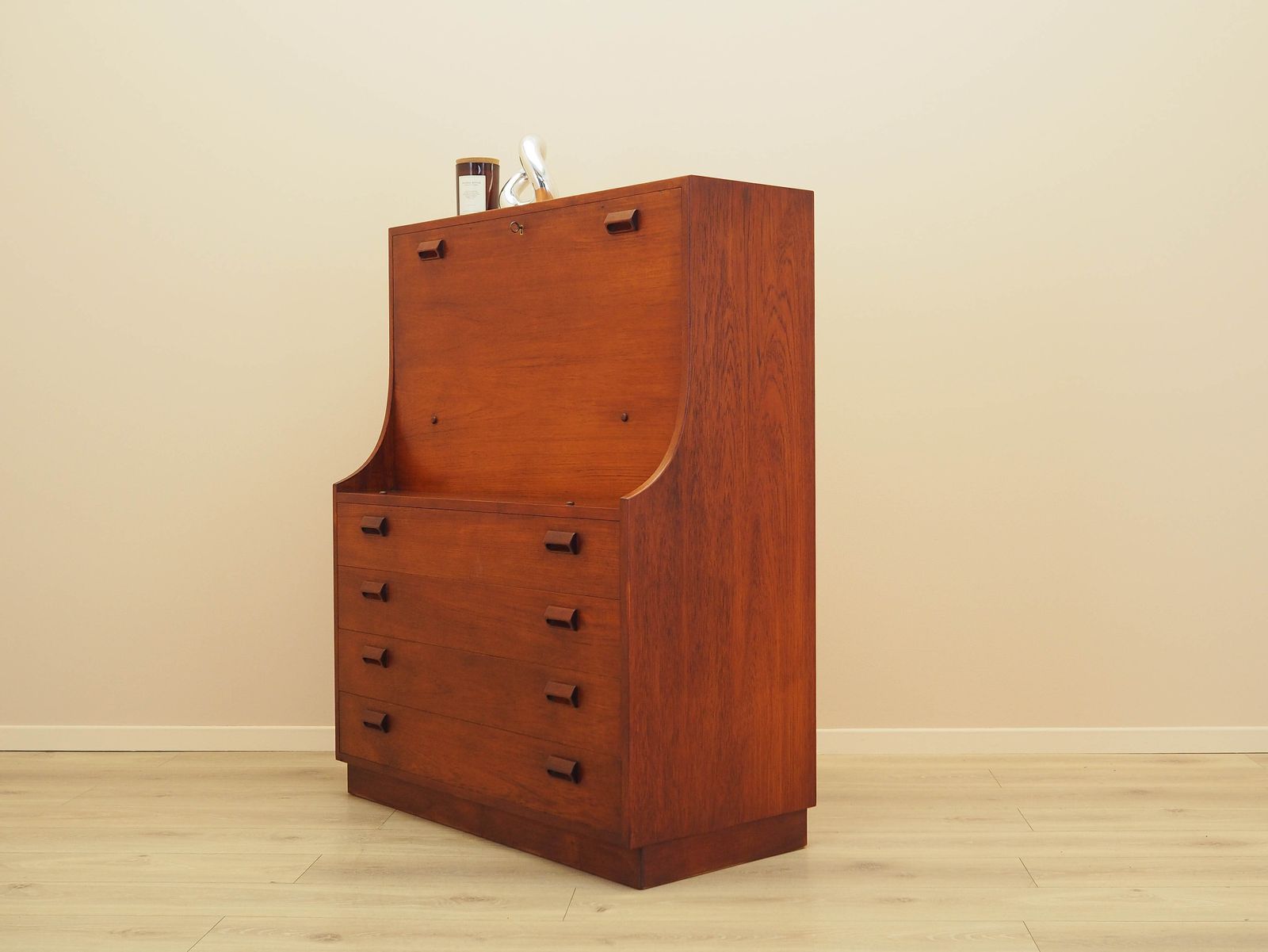Teak Secretary, Danish Design, 1960s, Designer: Børge Mogensen photo Furniture