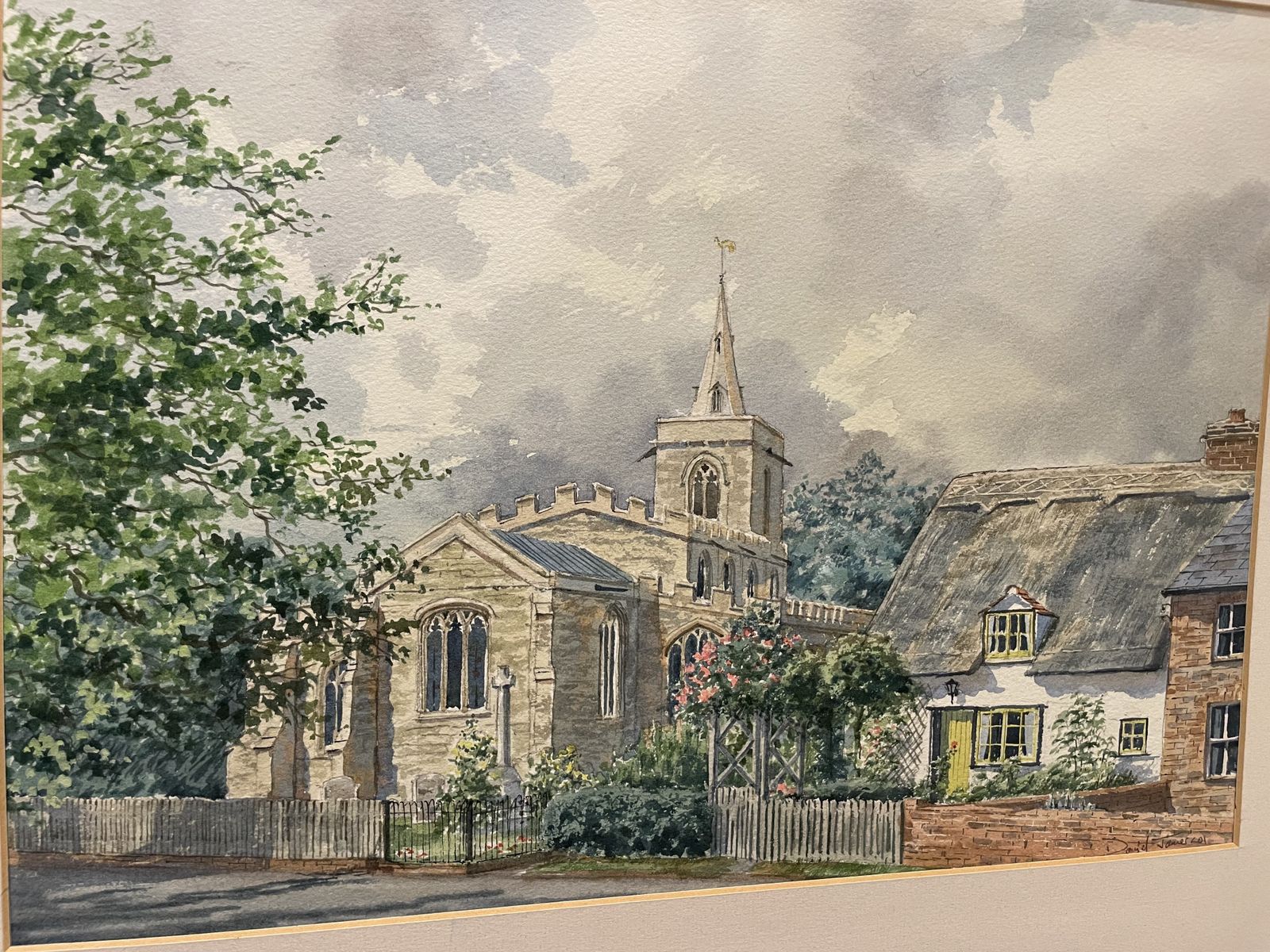 Watercolour Painting Woburn photo furniture