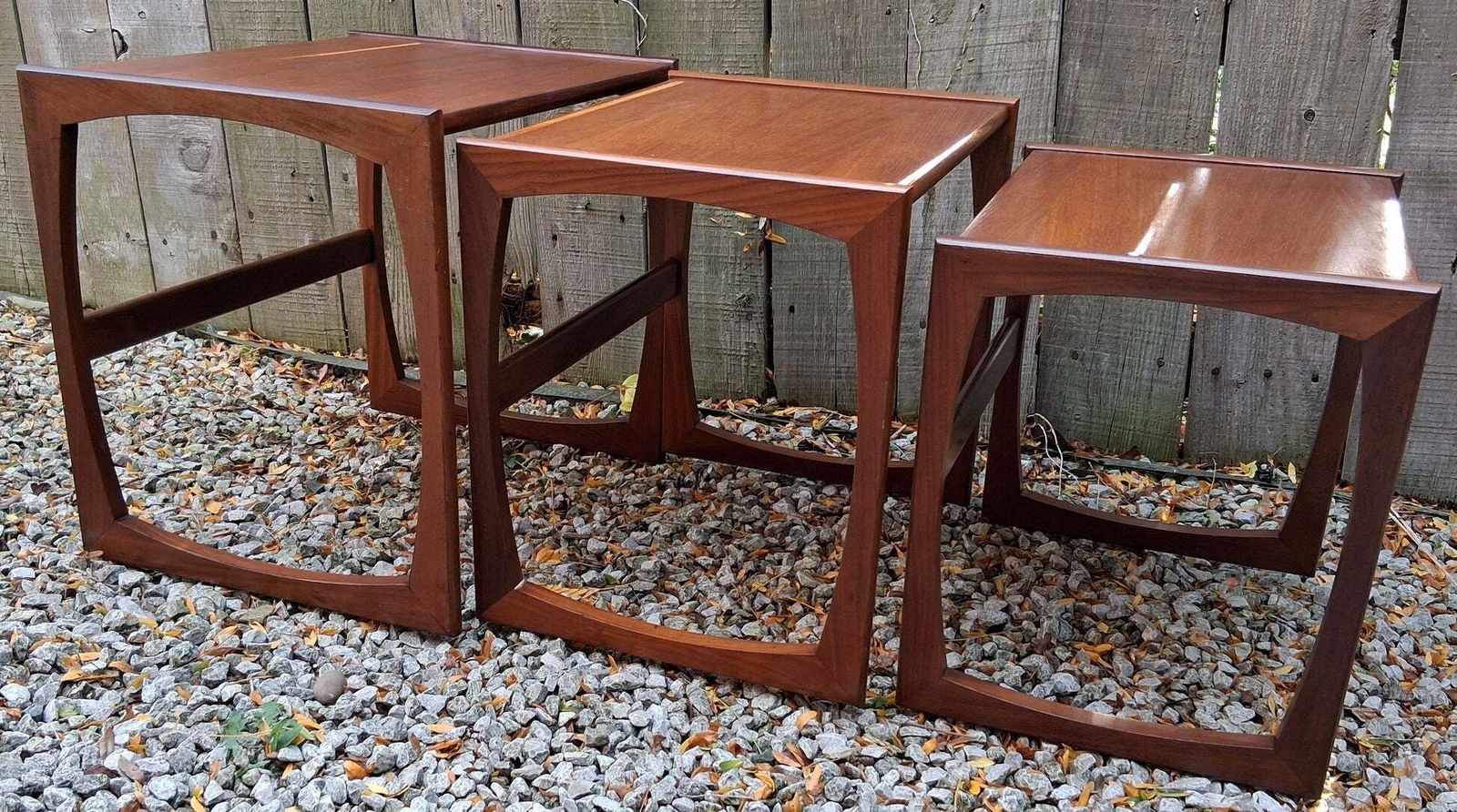 Mcm G Plan Quadrille Nest Of Tables photo furniture