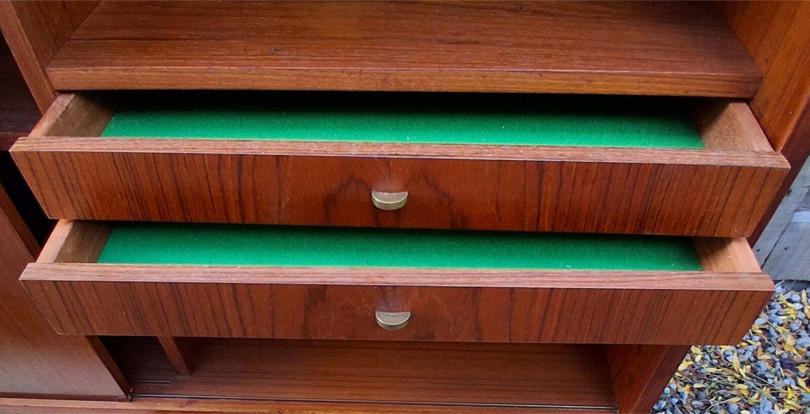 1650.0 Mid Century Modern Ew Bach Teak Highboard For Sejling Skabe photo