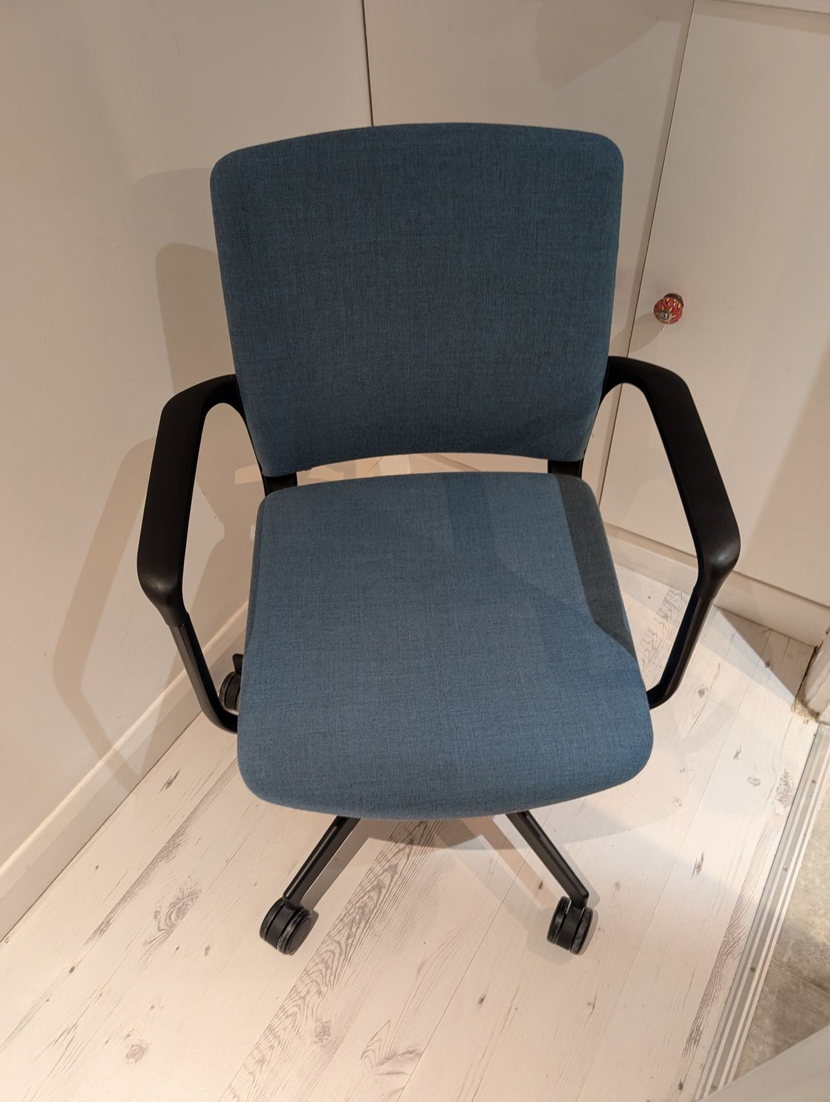 Upholstered Quadrifoglio Desk Chair