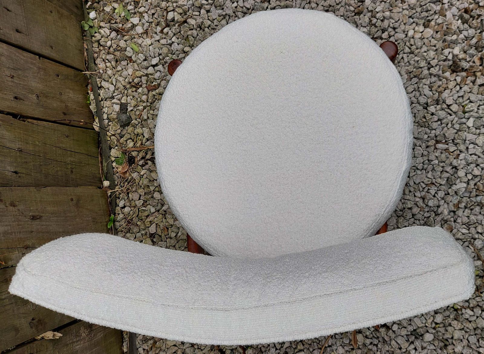 photo for sale Mcm 4 G Plan Fresco Dining Chairs Ivory Boucle C