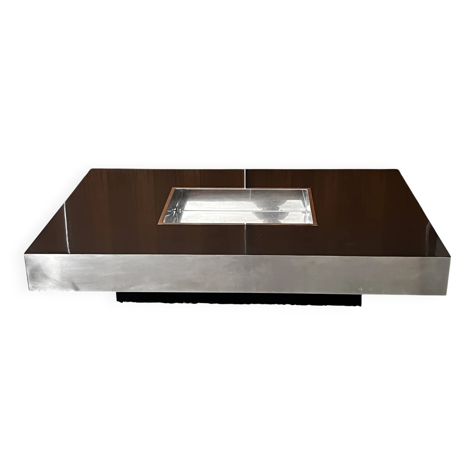 Coffee Table In The Style Of Willy Rizzo, Italian Design, 1970