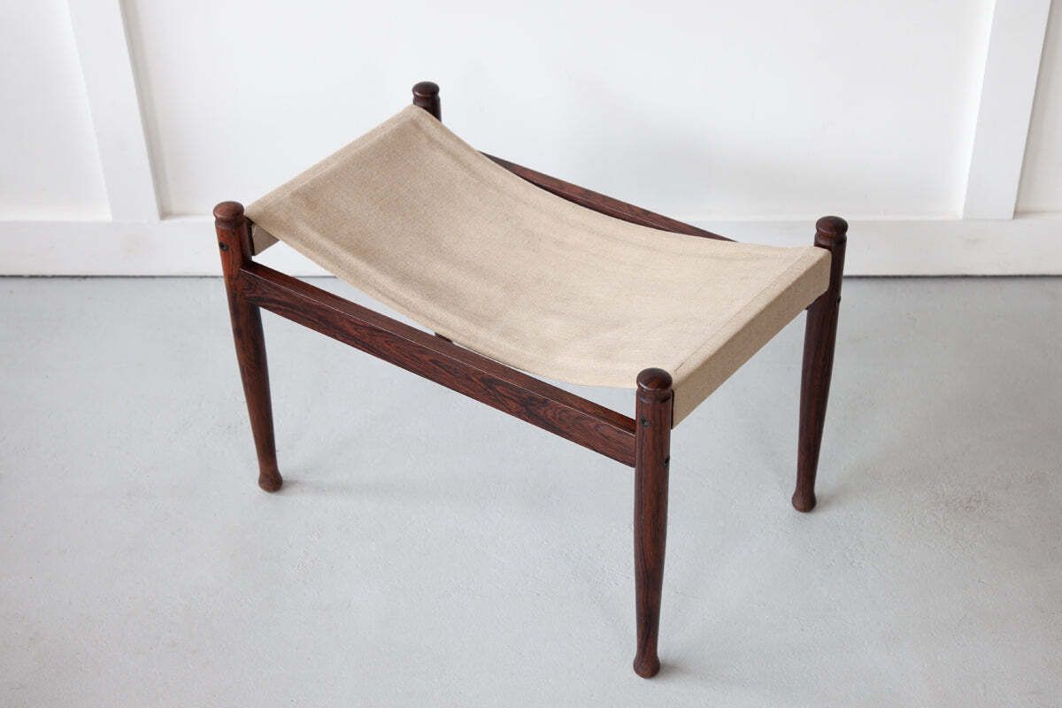 Safari' Ottoman By Erik Wort, 1960s, Mid Century photo vinterior