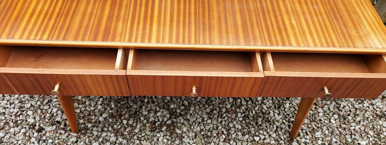 Mcm Sideboard Console Drawers Alfred Cox Ac Furniture photo vinterior