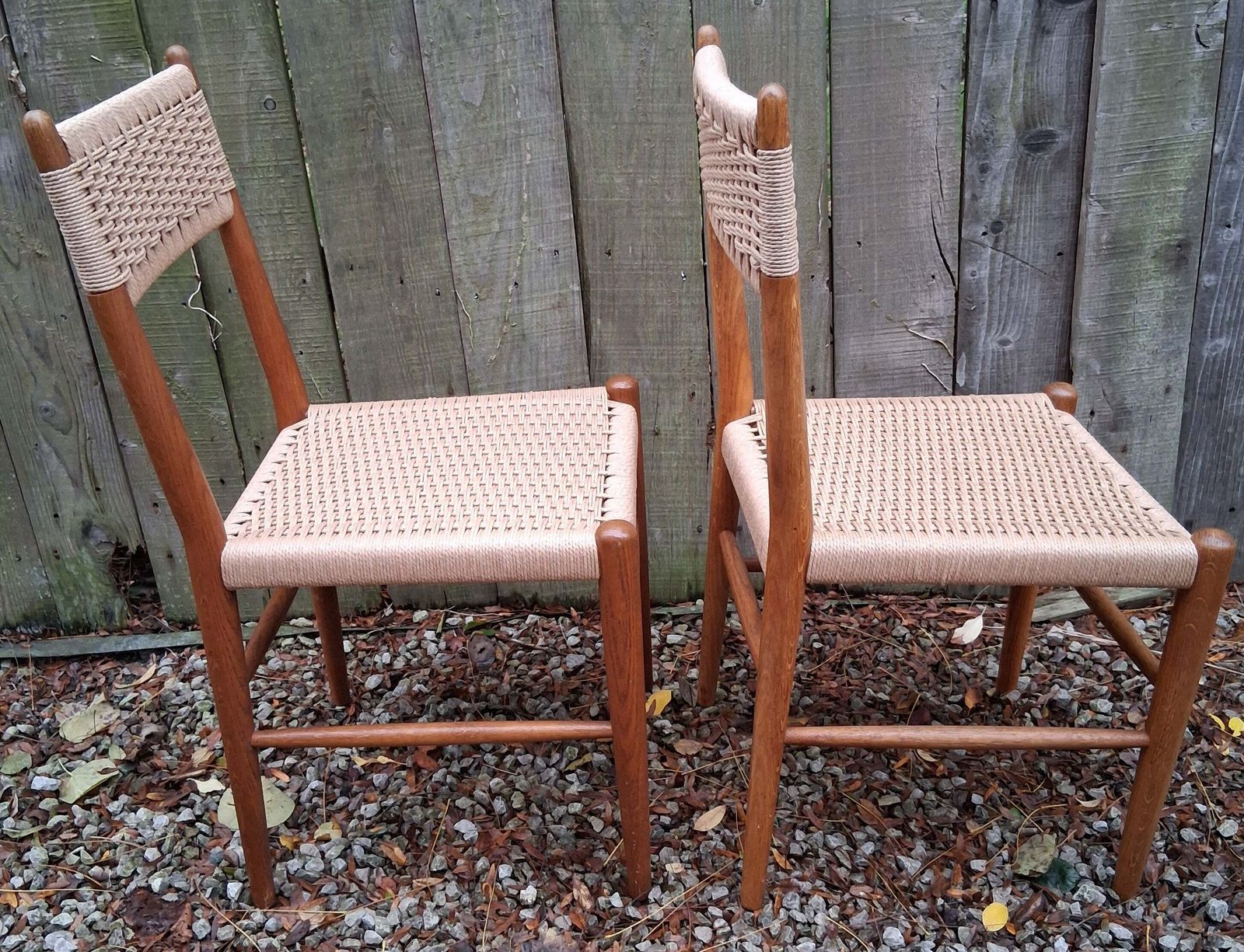 Mid Century Mod 2 Charlotte Perriand Style Dordogne Chair Robert Sentou Rewoven photo Furniture