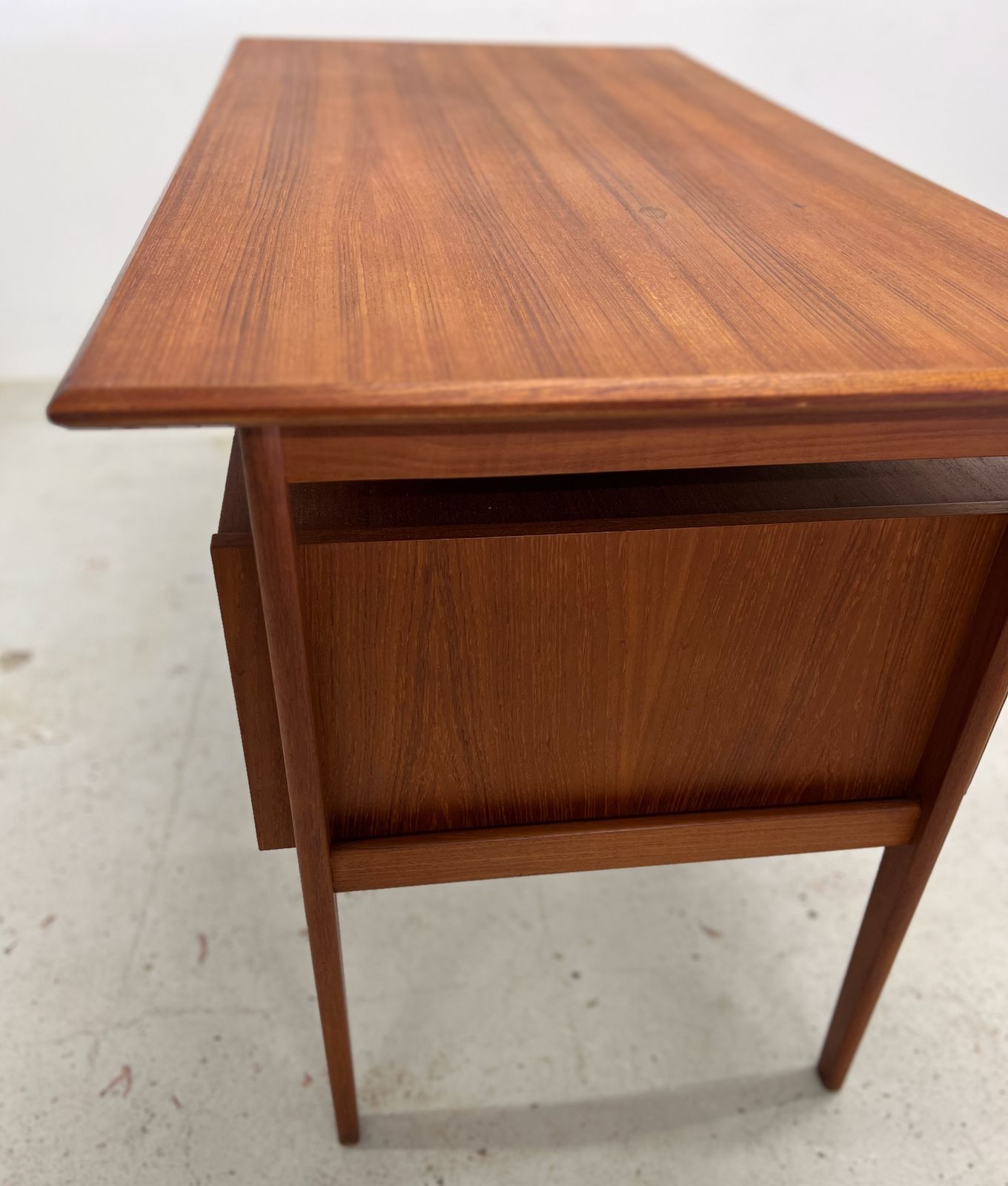 photo for sale Teak Desk By Gunner Nielsen For Tibergaard, 1960s.