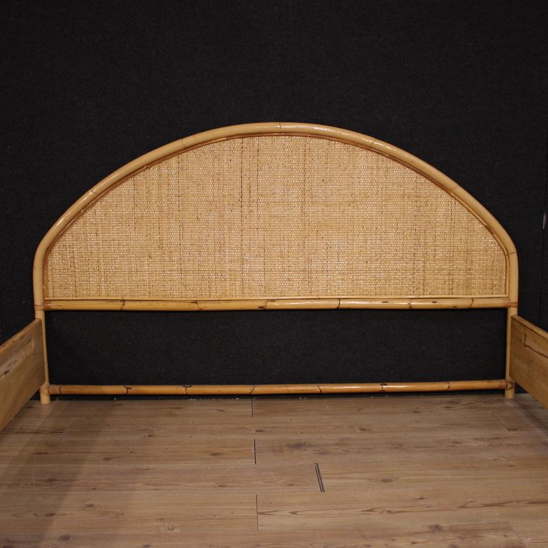 Furniture 20th Century Italian Double Bed photo