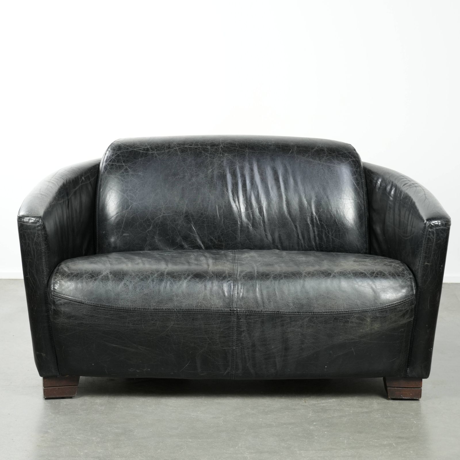 Insane And Unique Cow Leather Aviator Design Bench, 2 Seater