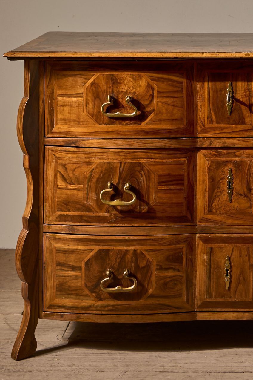 19th Century Olive Wood Chest Of Drawers photo furniture