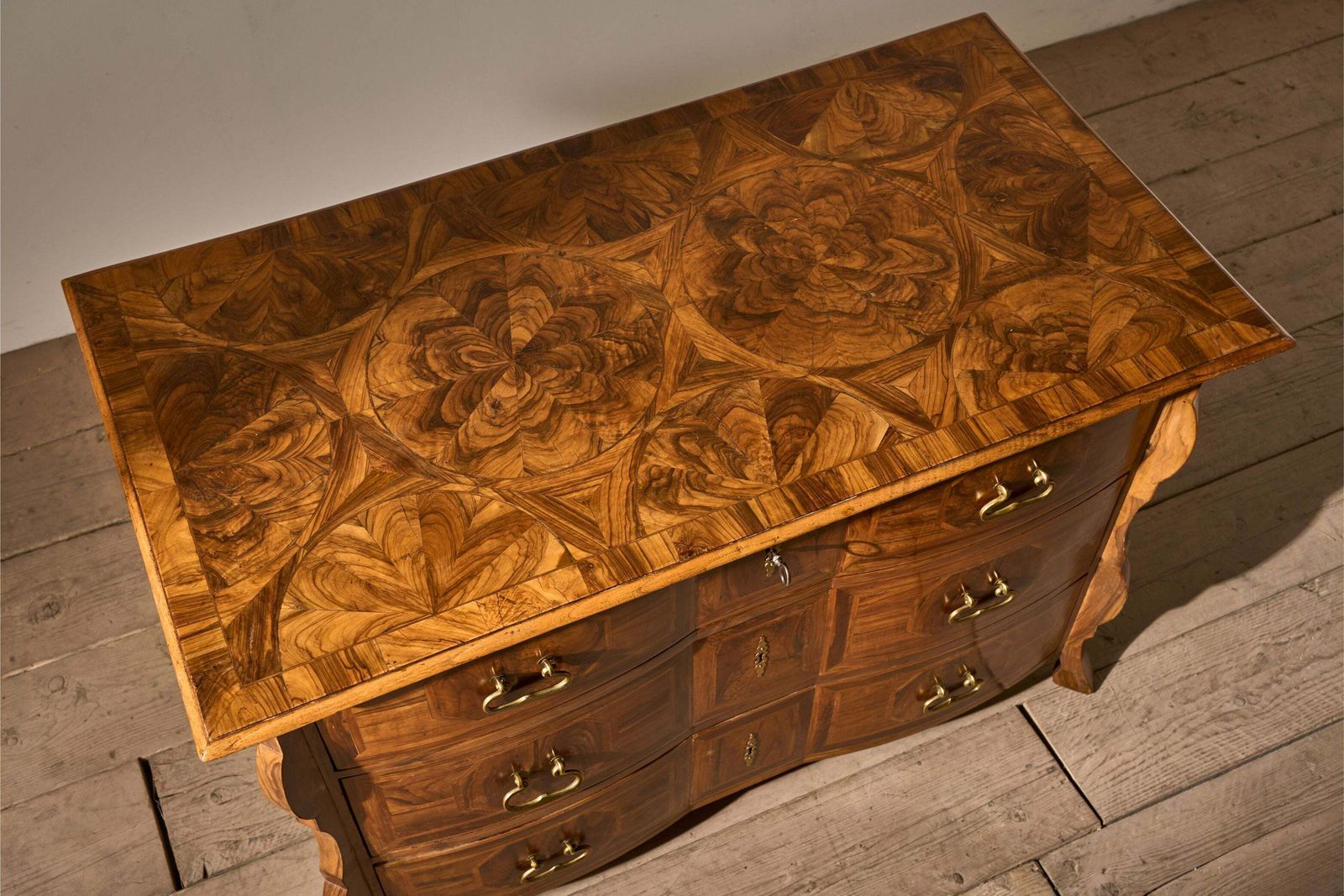 19th Century Olive Wood Chest Of Drawers photo for sale