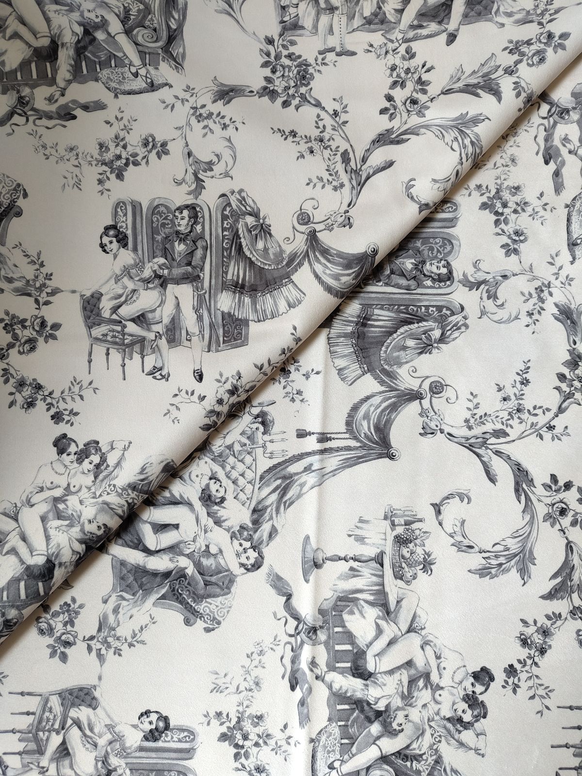 Pascale Risbourg “Erotic Toile” Velvet – 5 Metres