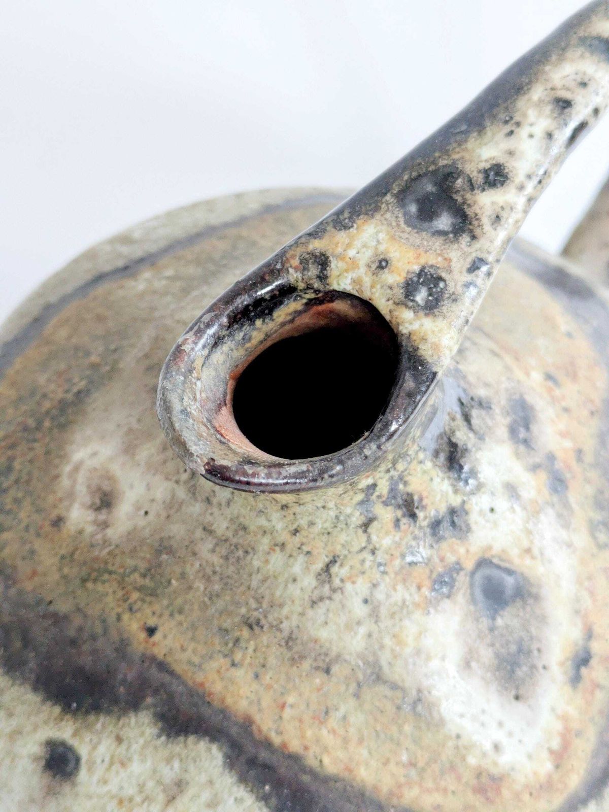 Ruscha Keramik 313 Vase Fat Lava, 1960s German Pottery, Kurt Tschörner Design photo buy