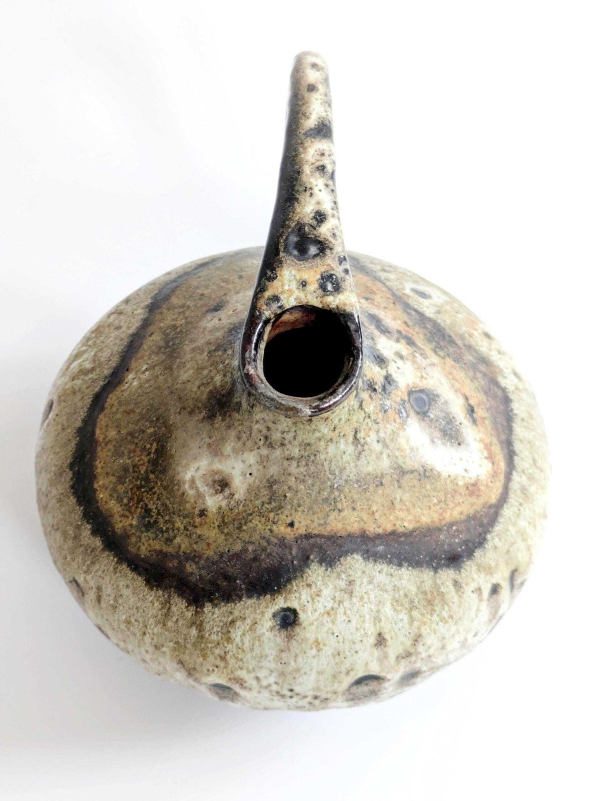 Home Decor Ruscha Keramik 313 Vase Fat Lava, 1960s German Pottery, Kurt Tschörner Design photo