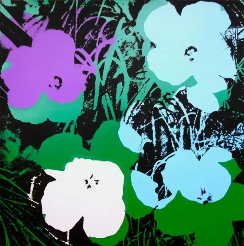 Sunday B. Morning (Andy Warhol), Flowers (Portfolio Of 10) photo for sale