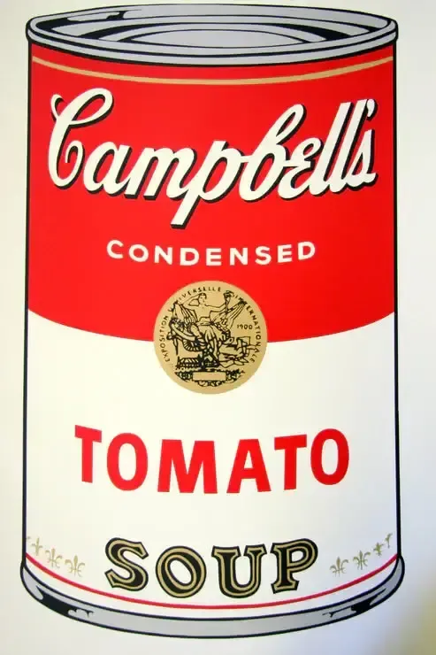 photo furniture Sunday B. Morning (Andy Warhol), Campbells Soup (Portfolio Of 10)
