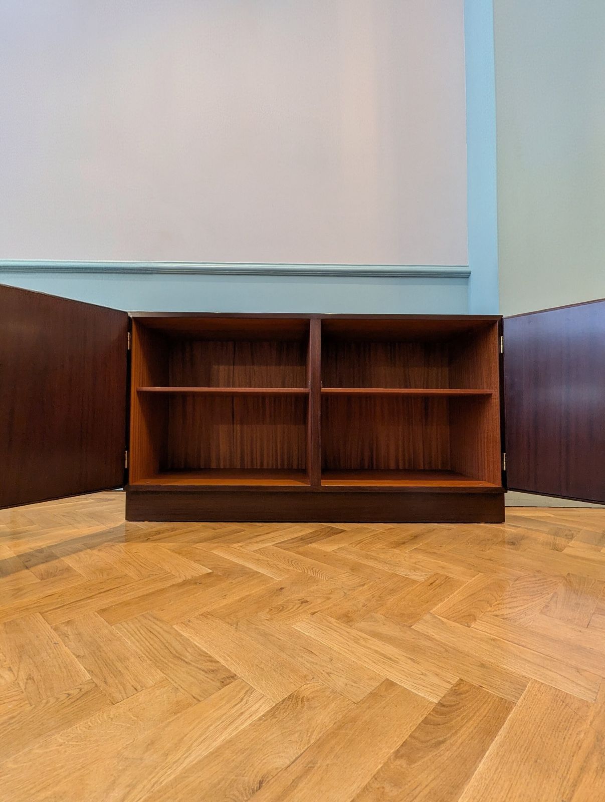Mid 20th Century Mahogany Cabinet By Omann Jun Møbelfabrik photo furniture
