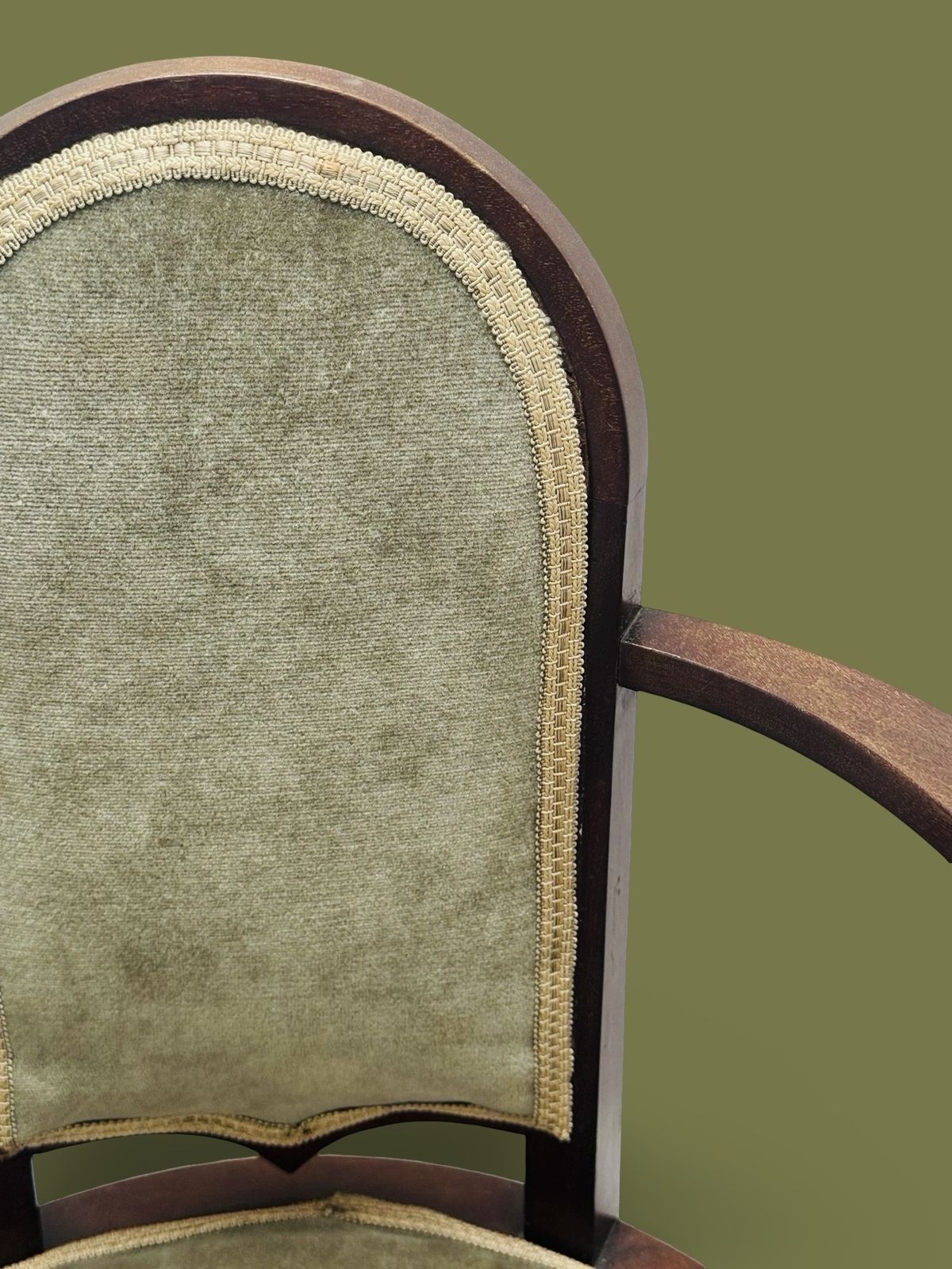 Antique Js Henry Arts&Crafts Five Legged Armchair photo vinterior